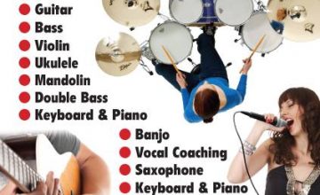 Tuition,practice,record Walk in a novice walk out a pro with your own cd in hand.
